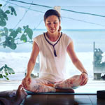 Yoga teacher certification class for Akiyo